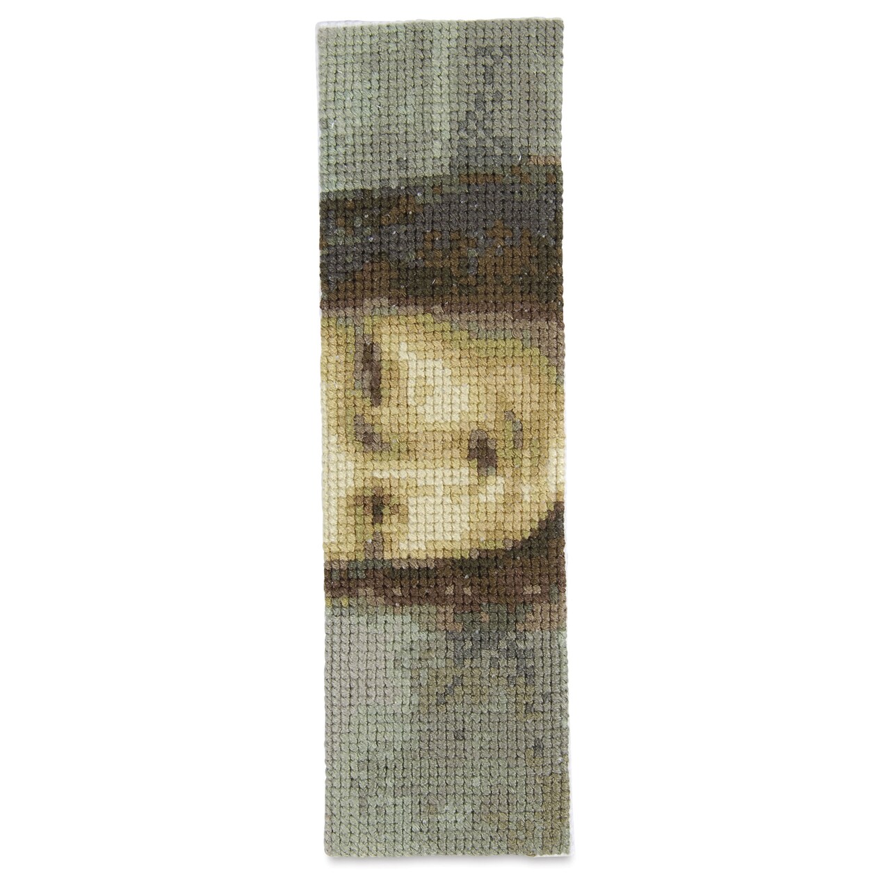 DMC The Museum Collection Cross Stitch Bookmark Kit - "Mona Lisa" by Da Vinci